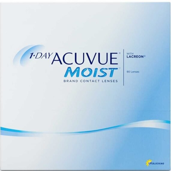 acuvue moist daily disposable contact lenses