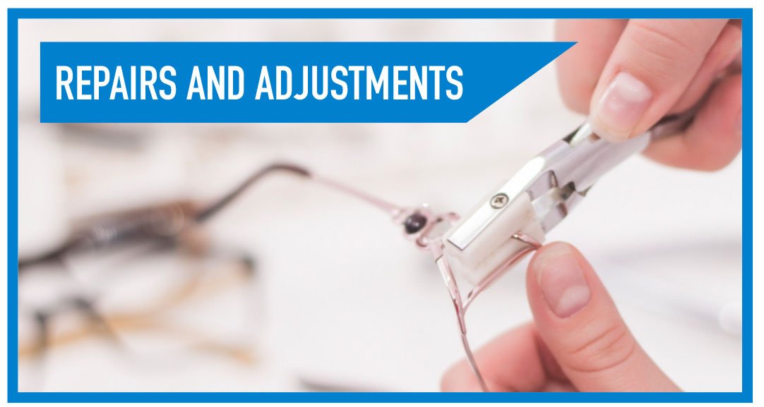 opticals repairs and adjustments