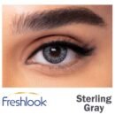 freshlook colorblends sterling gray color contact lenses