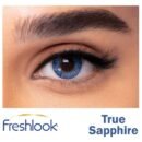 freshlook colorblends true sapphire color contact lenses